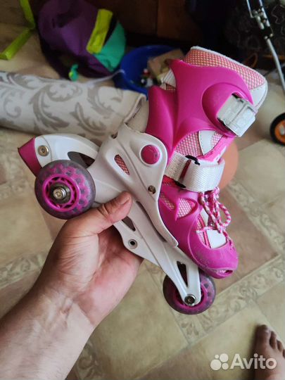 Роликовые коньки детские раздвижные отл сост