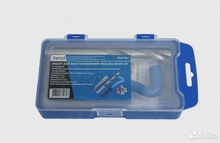 Восстановление резьбы Vertul M14*1.25