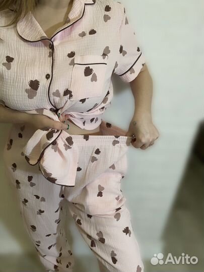 Муслиновая пижама 3 в 1