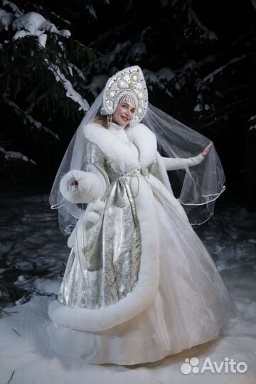 Костюм снегурочки взрослый