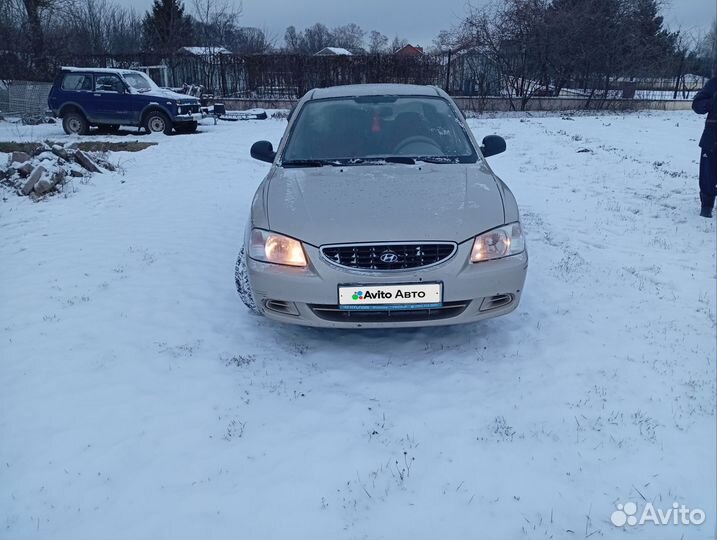 Hyundai Accent 1.5 МТ, 2005, 260 000 км