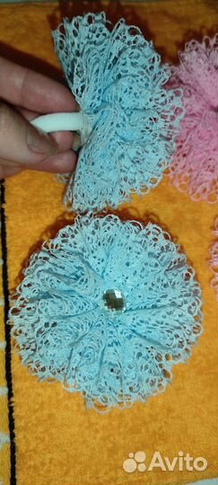 Резиночки для волос (кружевные)