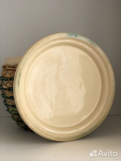 Керамический горшк для цветов бу