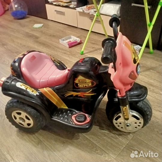 Детский мотоцикл на аккумуляторе бу