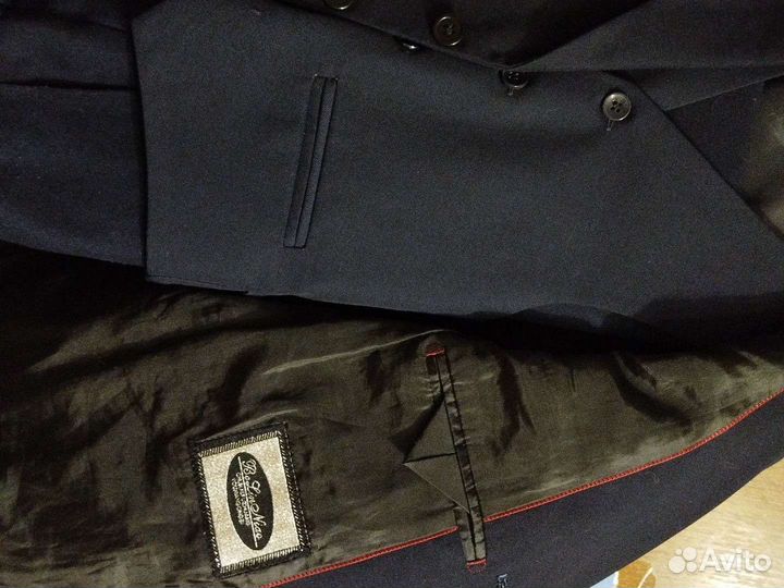 Костюм школьный синий 134