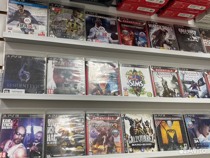 Игры на Sony Ps3 диски