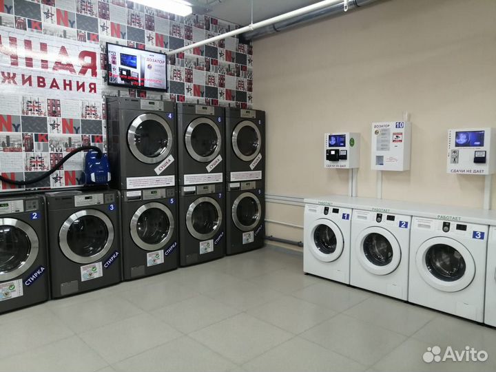 Прачечная самообслуживания