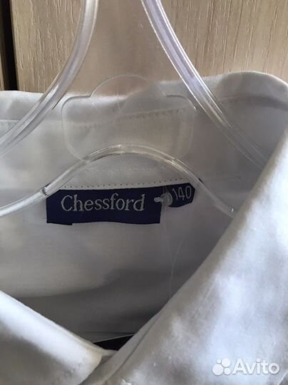 Рубашка новая белая на мальчика