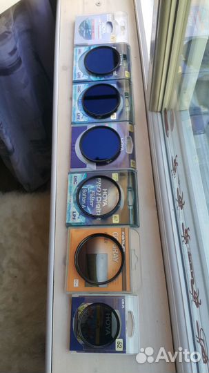 Светофильтры на обьективы разные