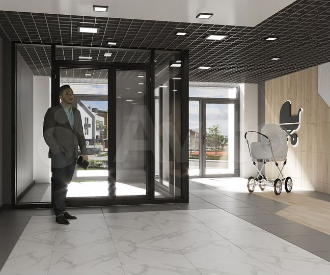 2-к. квартира, 53,3 м², 3/10 эт.