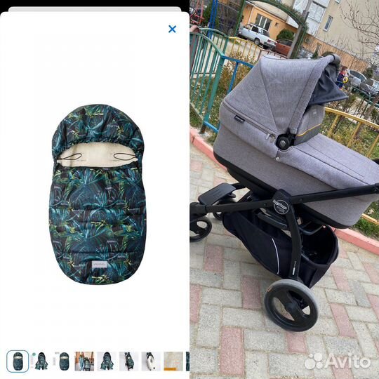 Коляска люлька Peg Perego и конверт