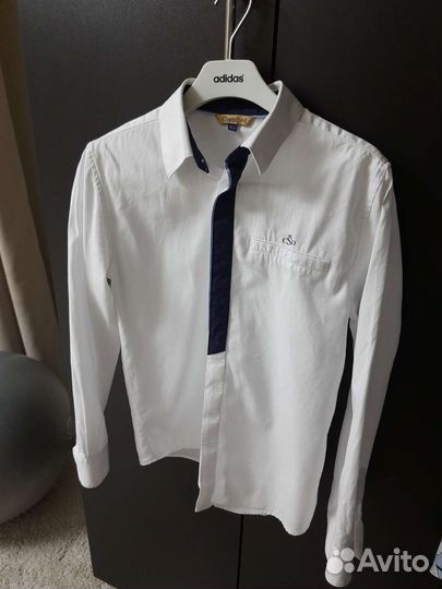 Рубашка школьная 152 на мальчика