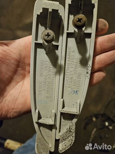 Катафоты заднего бампера мазда 6 gj