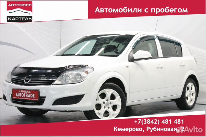 Opel Astra 1.6 AMT, 2012, 162 000 км