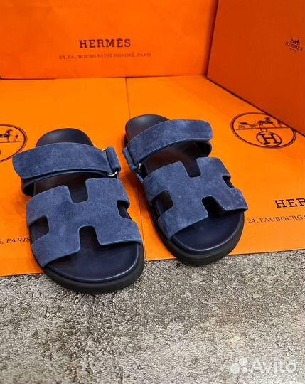 Шлепанцы hermes