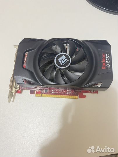 Видеокарта Radeon HD6750