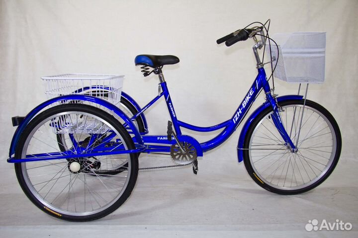 Трехколесный велосипед. Велосипед грузовой