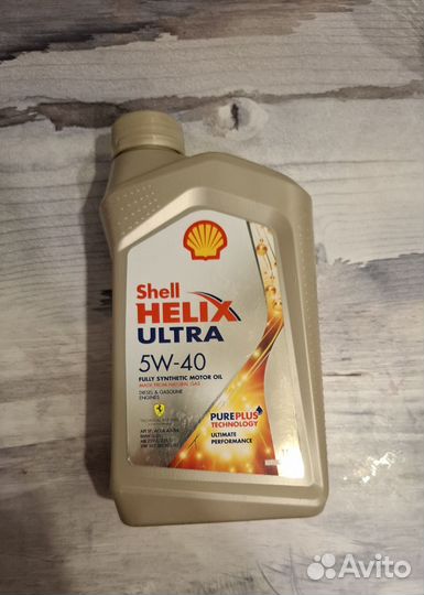 Масло shell helix ultra 5w40 оригинал