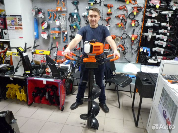 Мотобур Карвер AG 62/000 - 3л/с