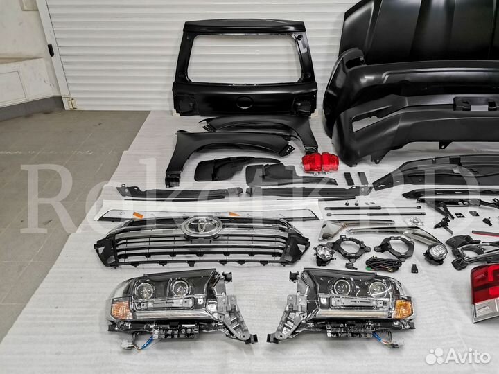 Рестайлинг Toyota Land Cruiser 200 в 2016 Качество