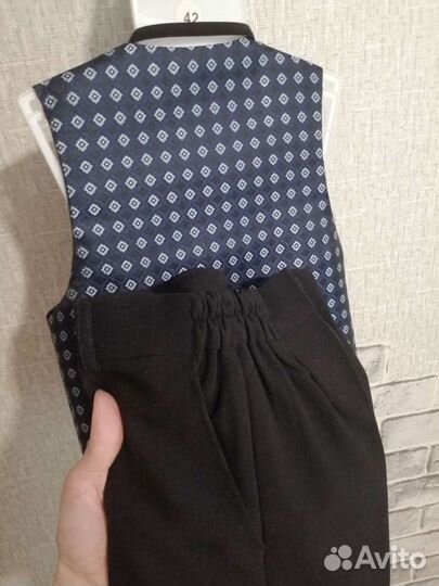 Костюм двойка (брюки, жилет и бабочка)