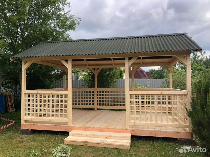 Беседка под ключ