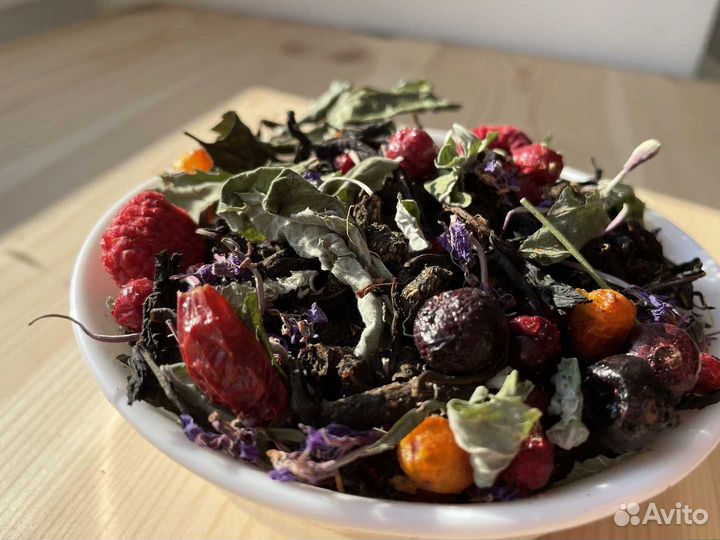 Иван-чай 1кг «Ягоды и травы», натуральнейший