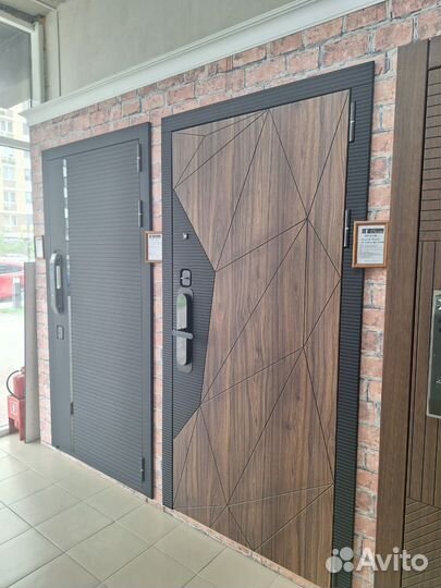 Двери с электронным замком