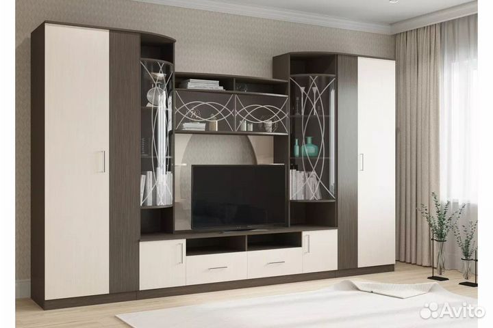 Стенка Атлант Венге/дуб