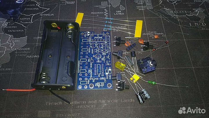Конструктор набор радио FM приёмник diy kit пайка