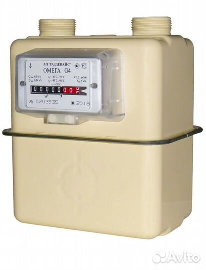 Газовый счетчик вк-G4, mк-G4, 2023г