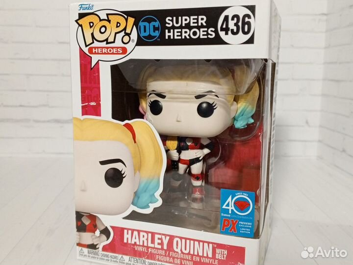 Funko Pop Harley Quinn with belt №436 (DC)