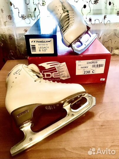 Фигурные коньки edea Chorus 230 22см Matrix legacy