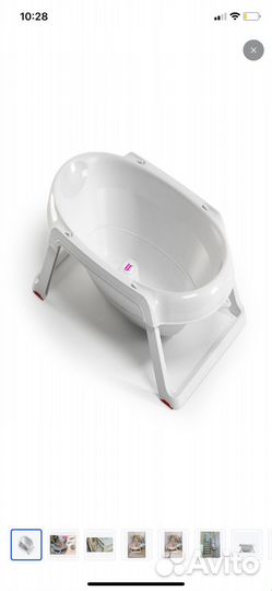 Ванна анатомическая ок Вaby onda slim + подставка