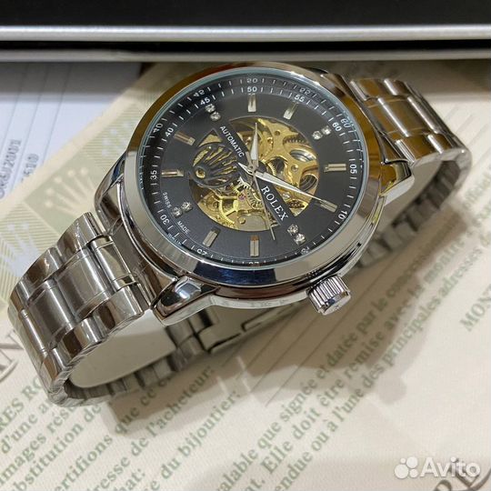 Часы наручные rolex skeleton