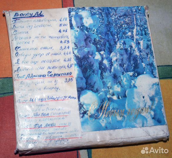 Катушка Бони М, Челентано, магнитная лента Свема