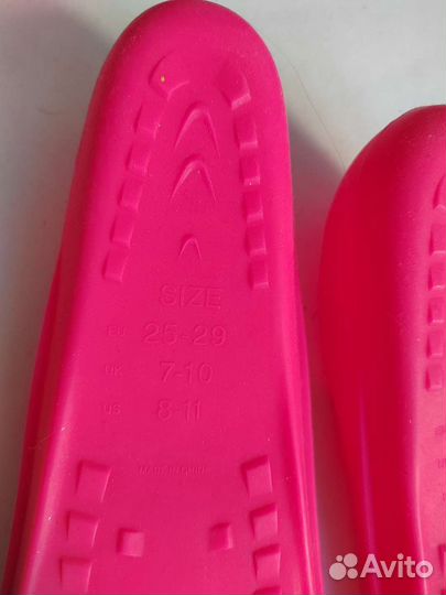 Ласты новые lightswim розовые