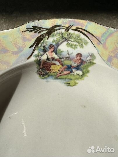 Набор старинной столовой посуды