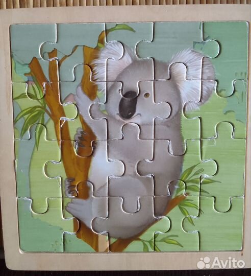 Пазлы деревянные. За всё 500