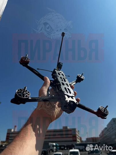 Дрон FPV пиpaнья 7 и 10 дюйм