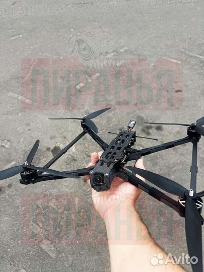 Дрон фпв Пиpанья 10 дюймов