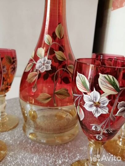 Наборы. Цветное стекло. Богемия