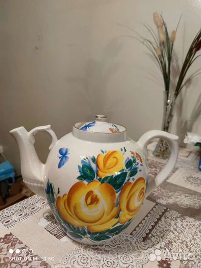 Чайник керамический