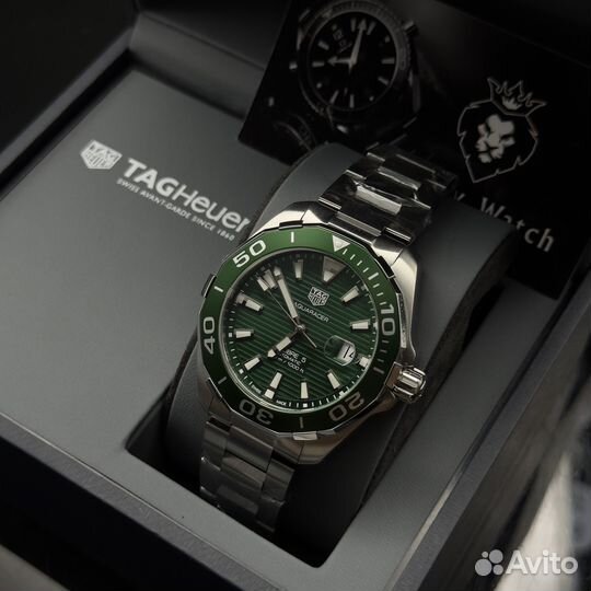 Часы Tag Heuer aquaracer green