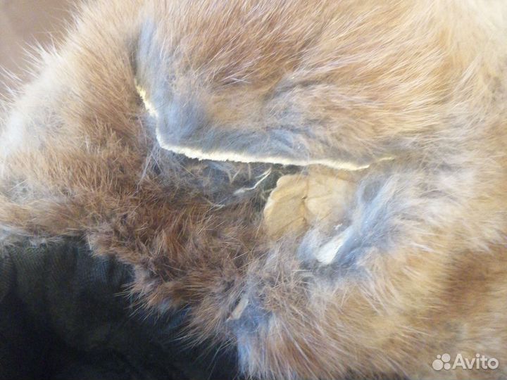 Шапка ушанка мужская норка