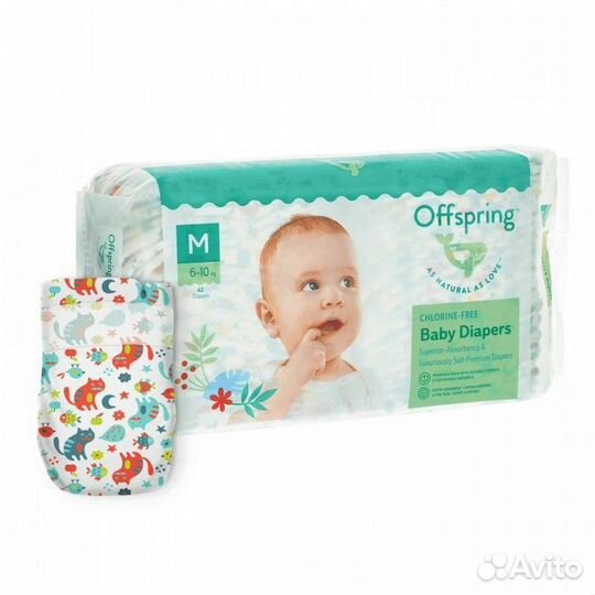 Подгузники Offspring M