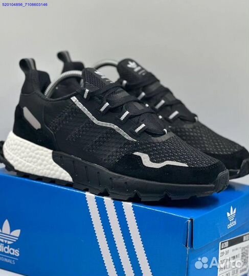 Кроссовки Adidas ZX 1000 Black (Арт.67827)