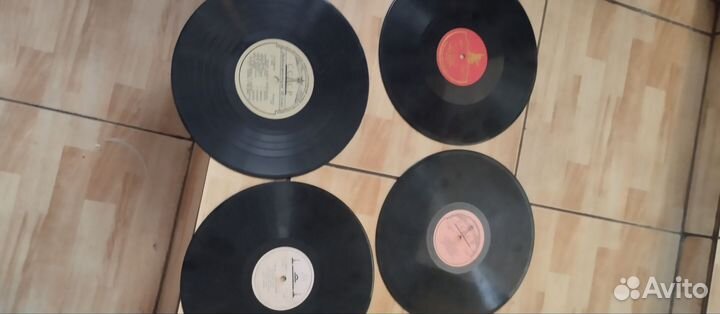 Пластинки патефонные