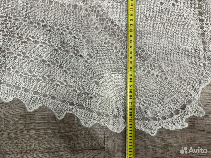 Шаль платок пуховая из козьего пуха