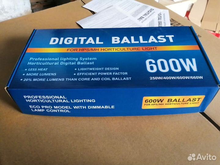 Балласт розжиг днат 600